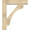 Ekena Millwork Legacy Block Rough Sawn Bracket w/ Offset Brace, Douglas Fir, 6"W x 24"D x 28"H BKT0604X24X28LEC05RDF - alternate 4